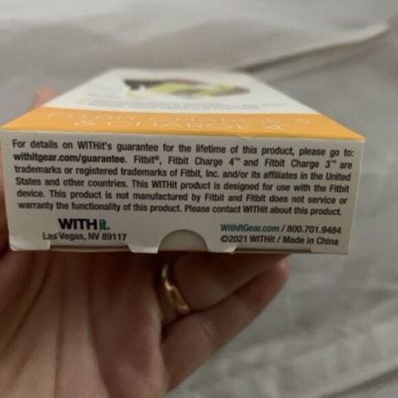 Fitbit Charge 3 & Charge 4 Gold Stainless Steel Mesh Band *New* - Picture 5 of 5